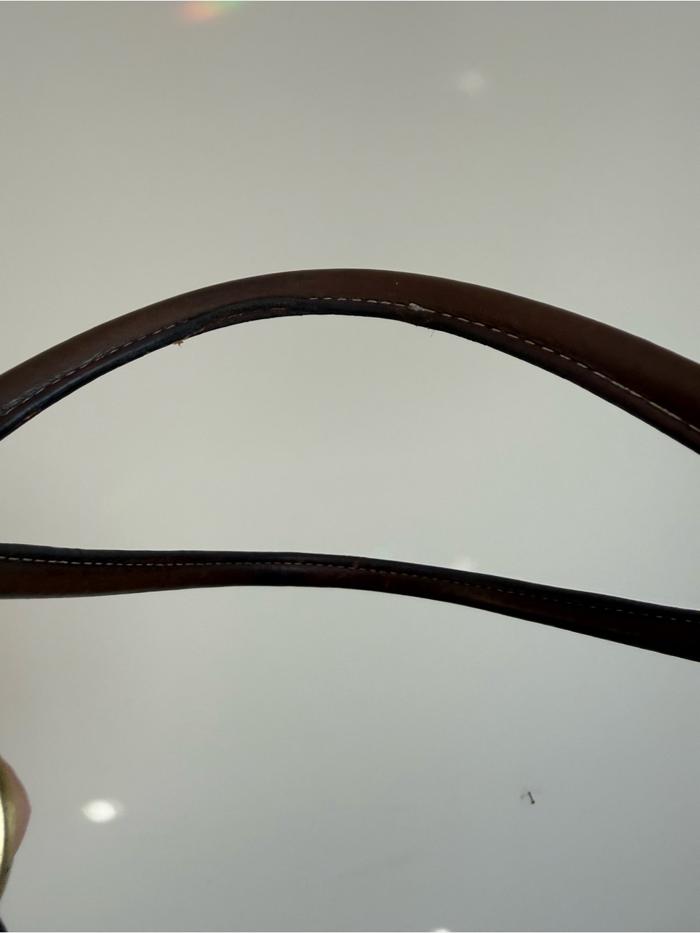 Burberry London Raffia Dark Brown Bucket Bag - Picture 12 of 16